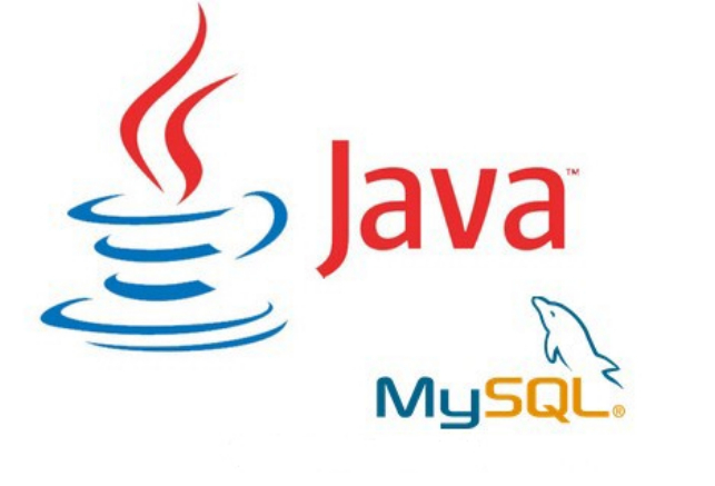 inside a card we can see an image combinig the java and the mysql brand logos