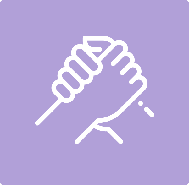two hands giving a handshake