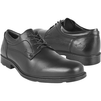a black dress shoes from "Dockers"